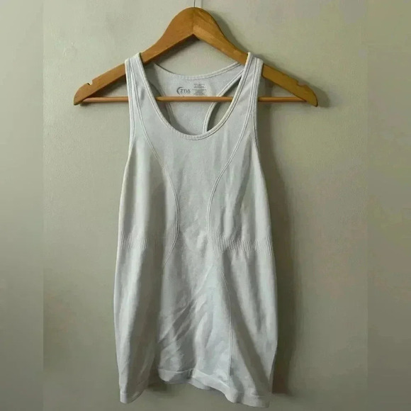 5/$25 🎀 ZYIA white basics tank  top S - Picture 2 of 4